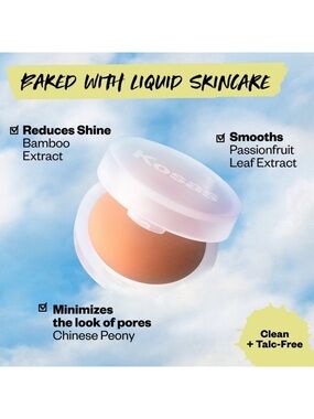 Kosas Cloud Set Baked Setting & Smoothing Powder in Feathery (Light-Medium) NEW
